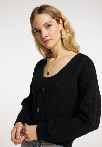 DreiMaster Vintage Knit Cardigan in Black