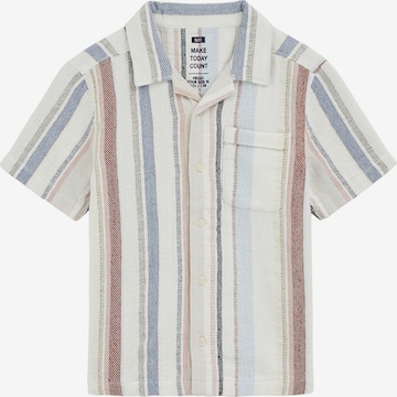 WE Fashion Regular Fit Paita värissä valkoinen: etupuoli