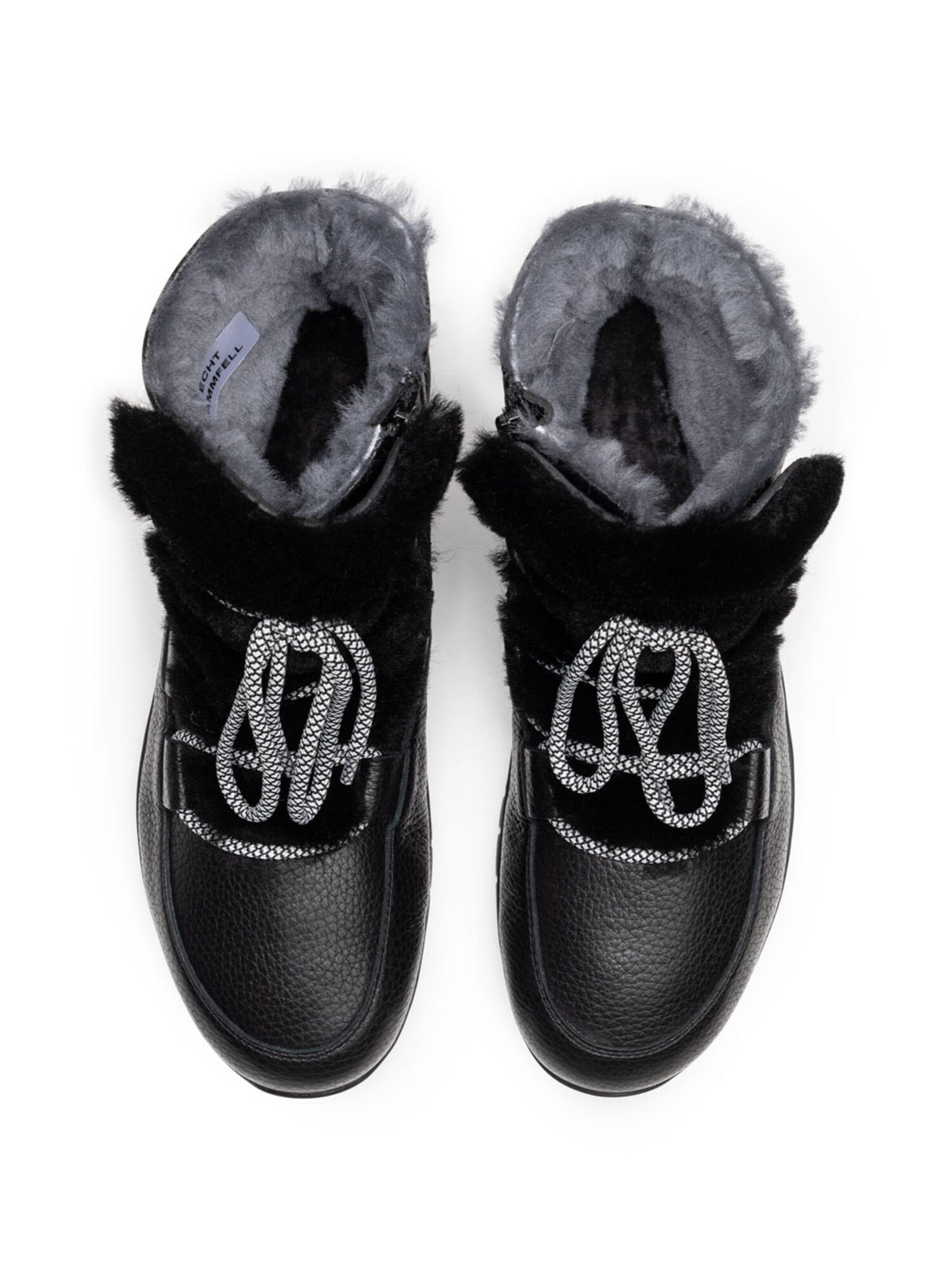 Bottines à lacets VITAFORM en noir