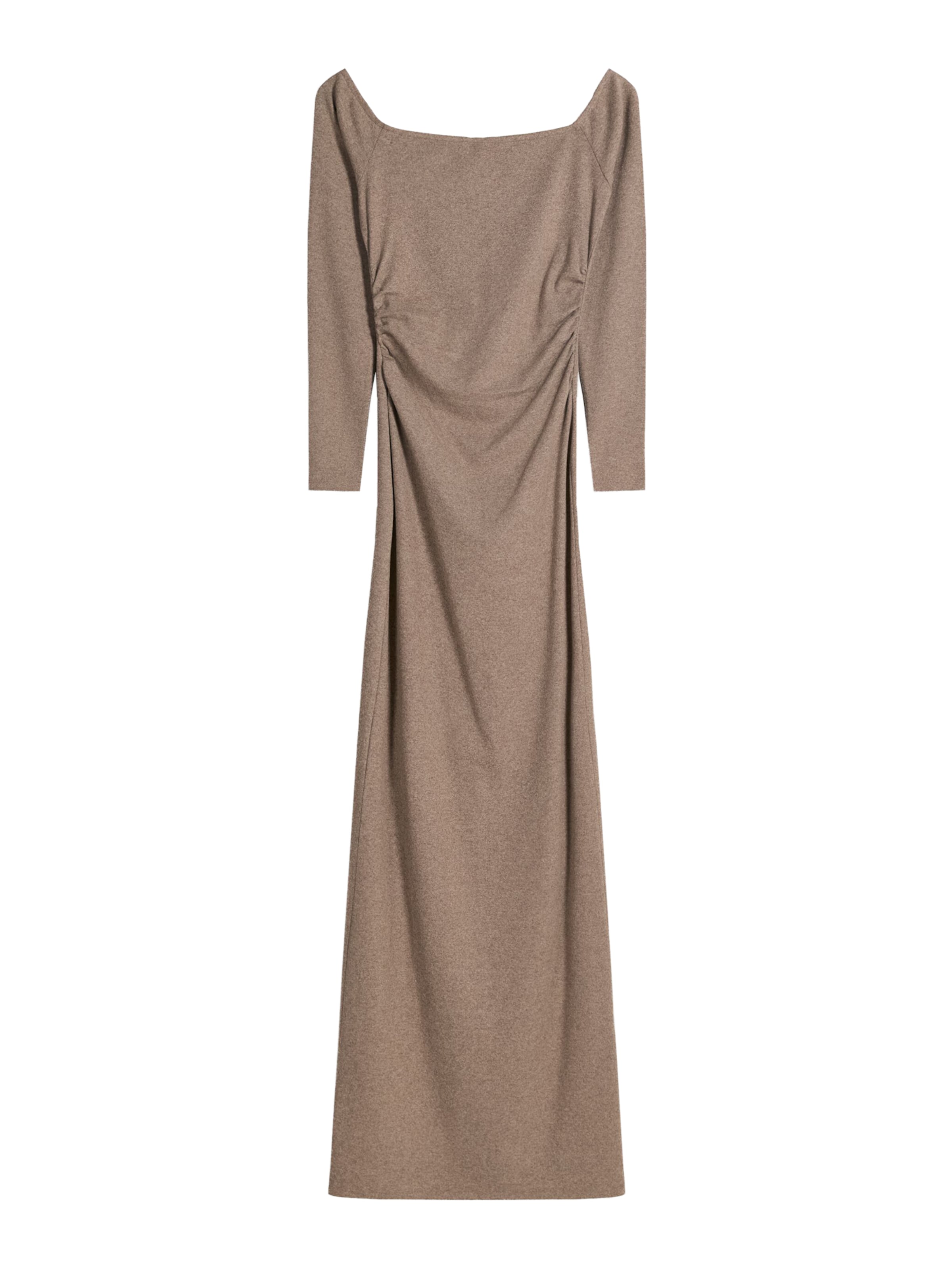 Bershka Šaty – béžová: přední strana