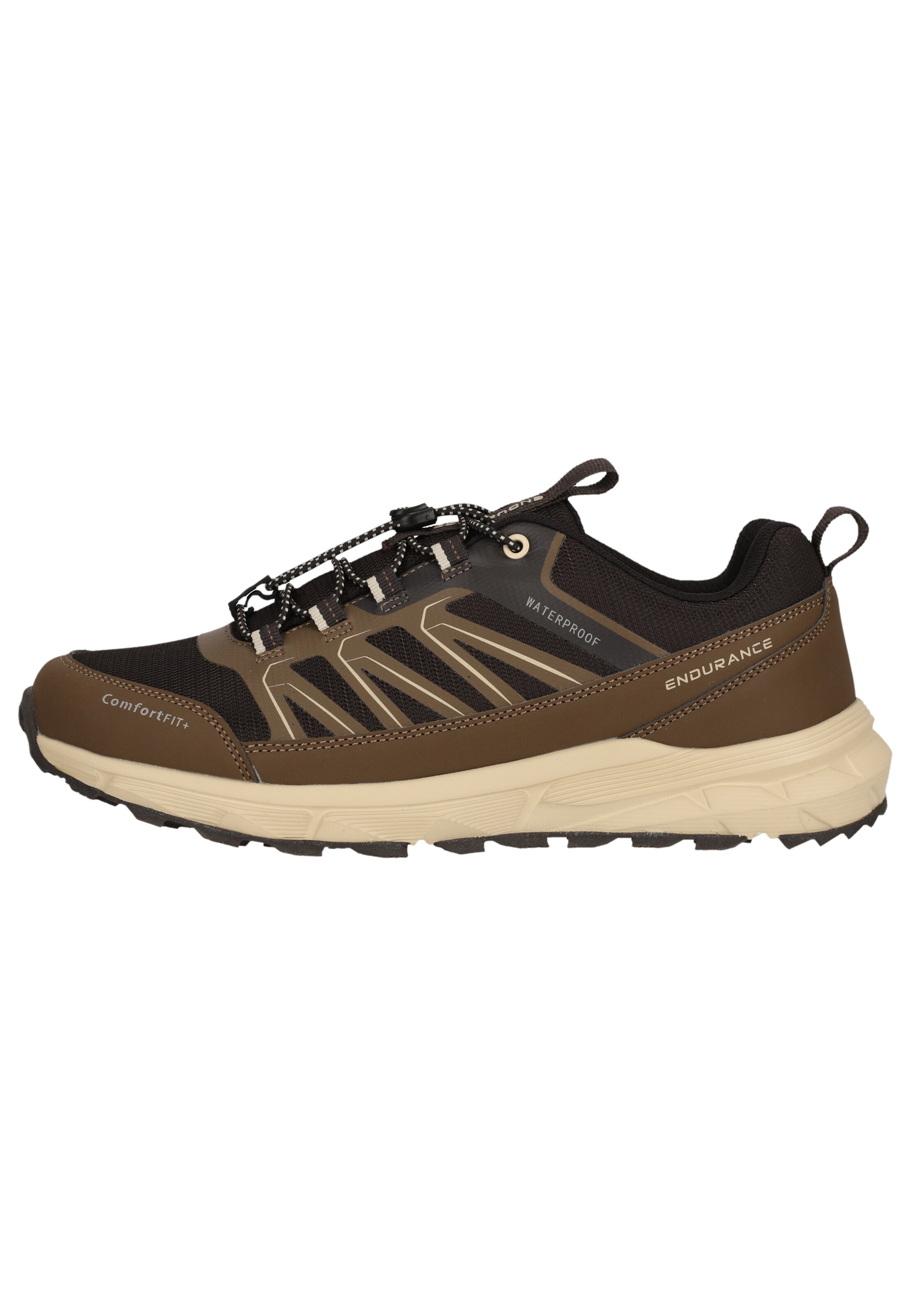 ENDURANCE Low shoe 'Ferill' in Brown
