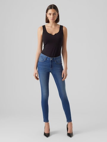 VERO MODA Skinny Jeans 'Sela' in Blue