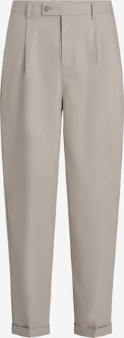 Calvin Klein Jeans Loose fit Trousers with creases in Grey: front