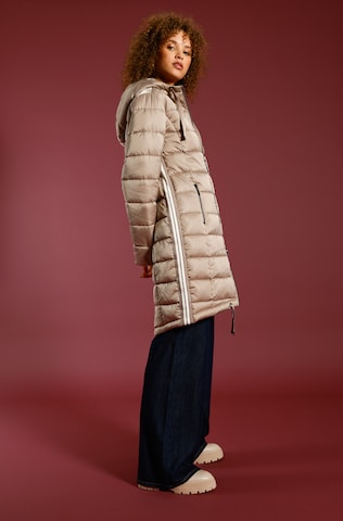 monari - Abrigo de invierno en beige: frente