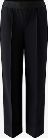 OUI Wide Leg Culotte 'Neya' in Schwarz: Vorderseite