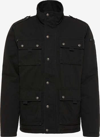 DreiMaster Vintage Between-Season Jacket in Black: front