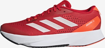 ADIDAS PERFORMANCE Running shoe 'ADIZERO' in Red: front