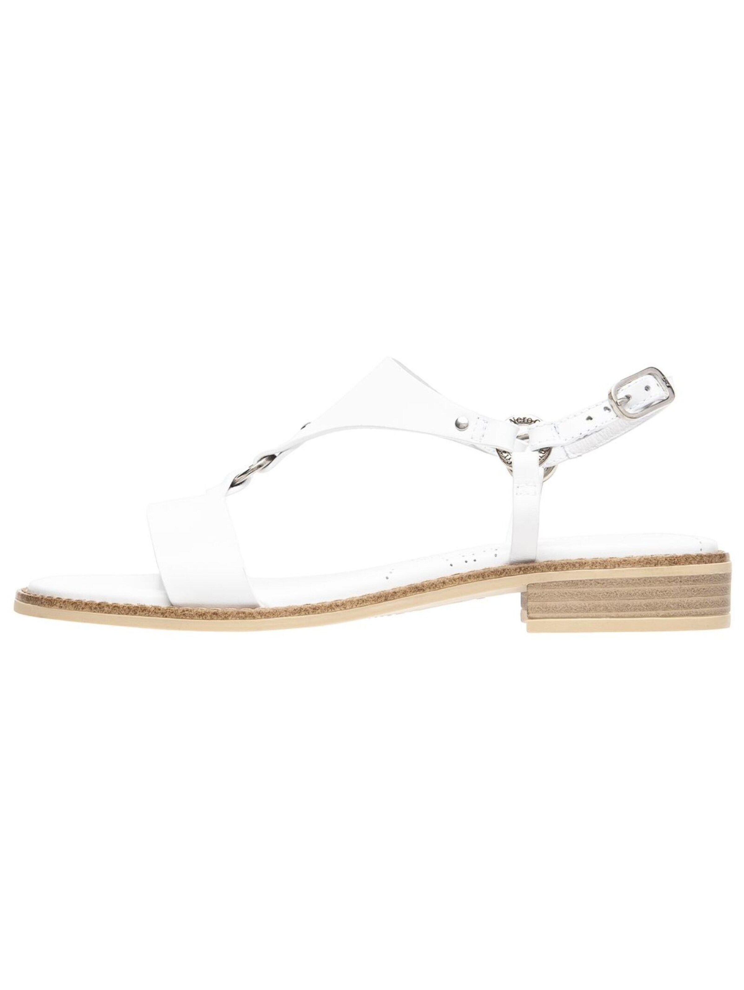 Sandales à lanières Nero Giardini en blanc