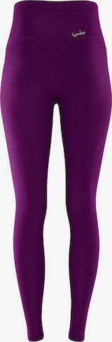 purpurinė Winshape Siauras Sportinės kelnės 'HWL117C'