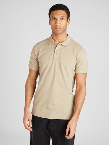 T-Shirt 'Poleo' Matinique en beige : devant