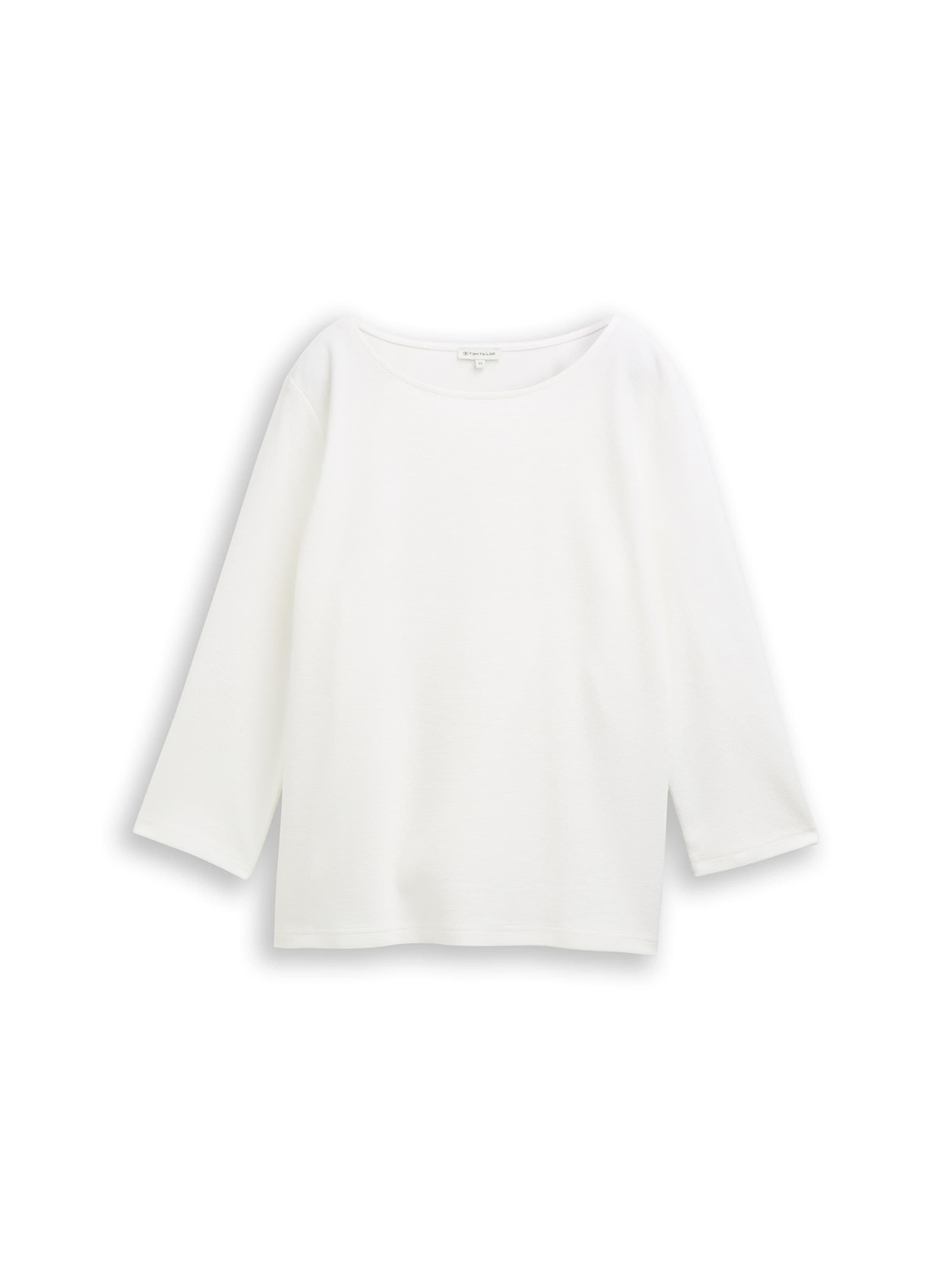 balta TOM TAILOR Marškinėliai: priekis