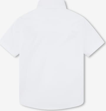 Coupe regular Chemise BOSS Kidswear en blanc