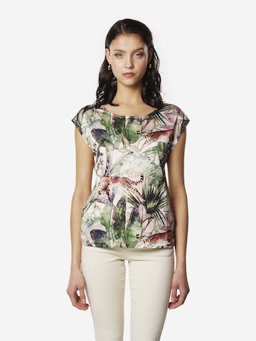 KOROSHI Shirt in Gemengde kleuren: voorkant