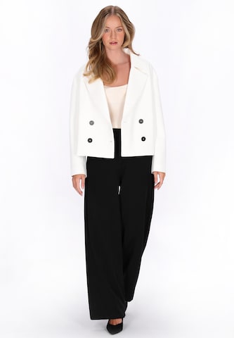 Manteau mi-saison 'Classic' DreiMaster Klassik en blanc