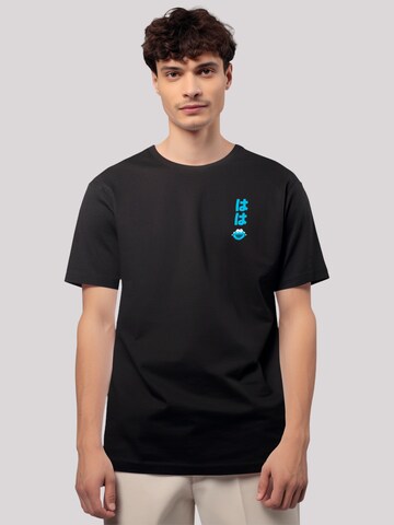 T-Shirt 'Cookie Monster' F4NT4STIC en noir : devant