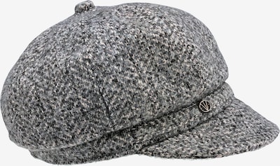 LOEVENICH Bonnet ' Tweed ' en noir, Vue avec produit