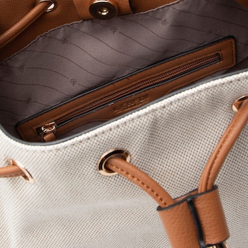 Poche ventrale 'Rea' L.CREDI en beige