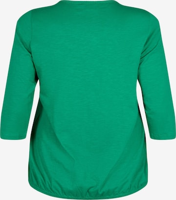 Zizzi Blouse 'MLoa' in Green