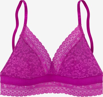 VIVANCE Triangel BH in Lila: voorkant