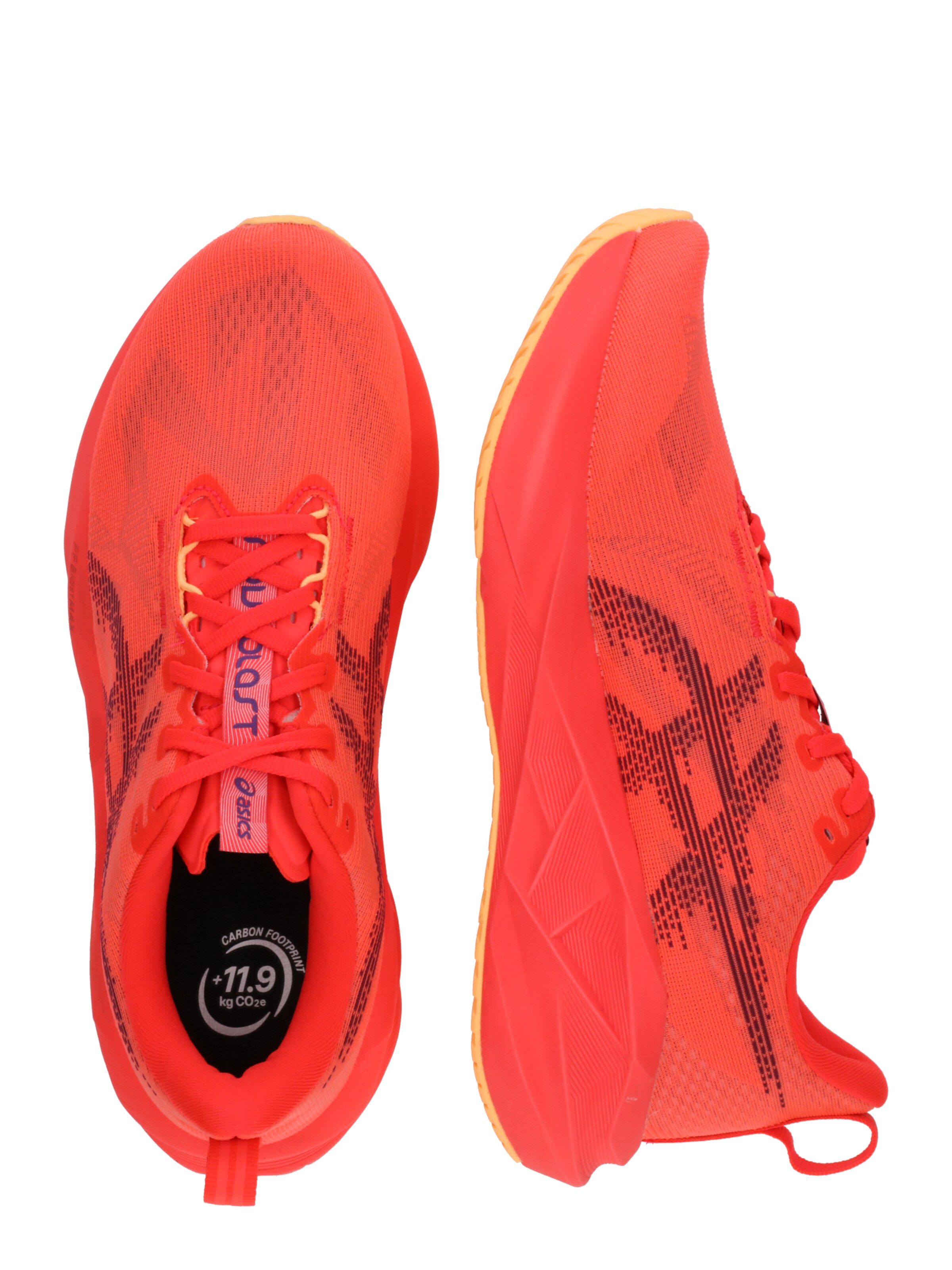 Chaussure de course 'Novablast 5' ASICS en rouge