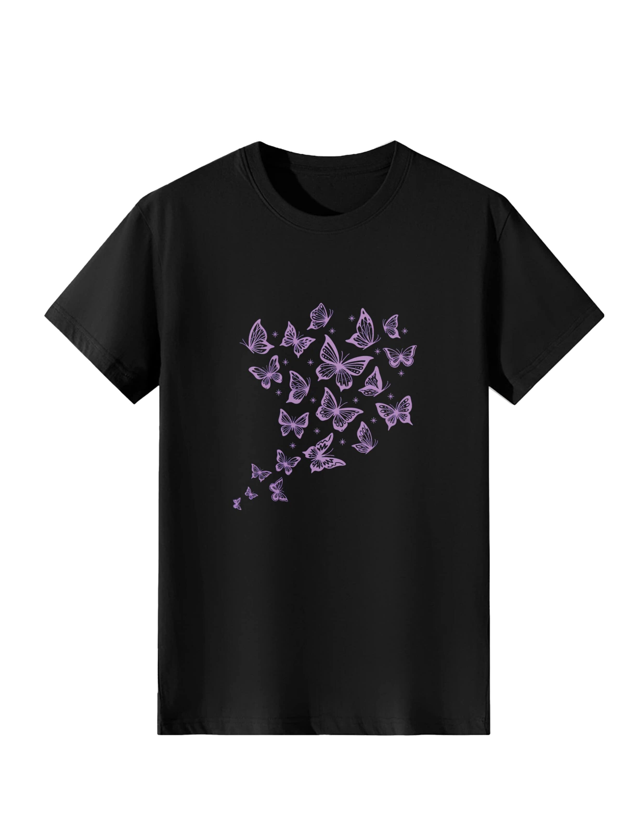 T-shirt LapaPlus en noir : devant
