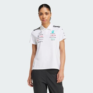 T-shirt fonctionnel 'Mercedes - AMG Petronas Formula One Team' ADIDAS PERFORMANCE en blanc : devant