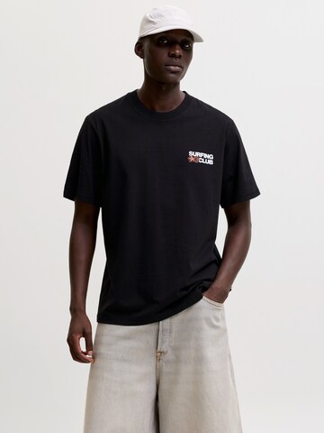 JACK & JONES - Camisa 'JCOMARINA' em preto
