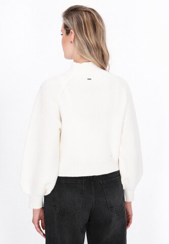 Pull-over DreiMaster Vintage en blanc