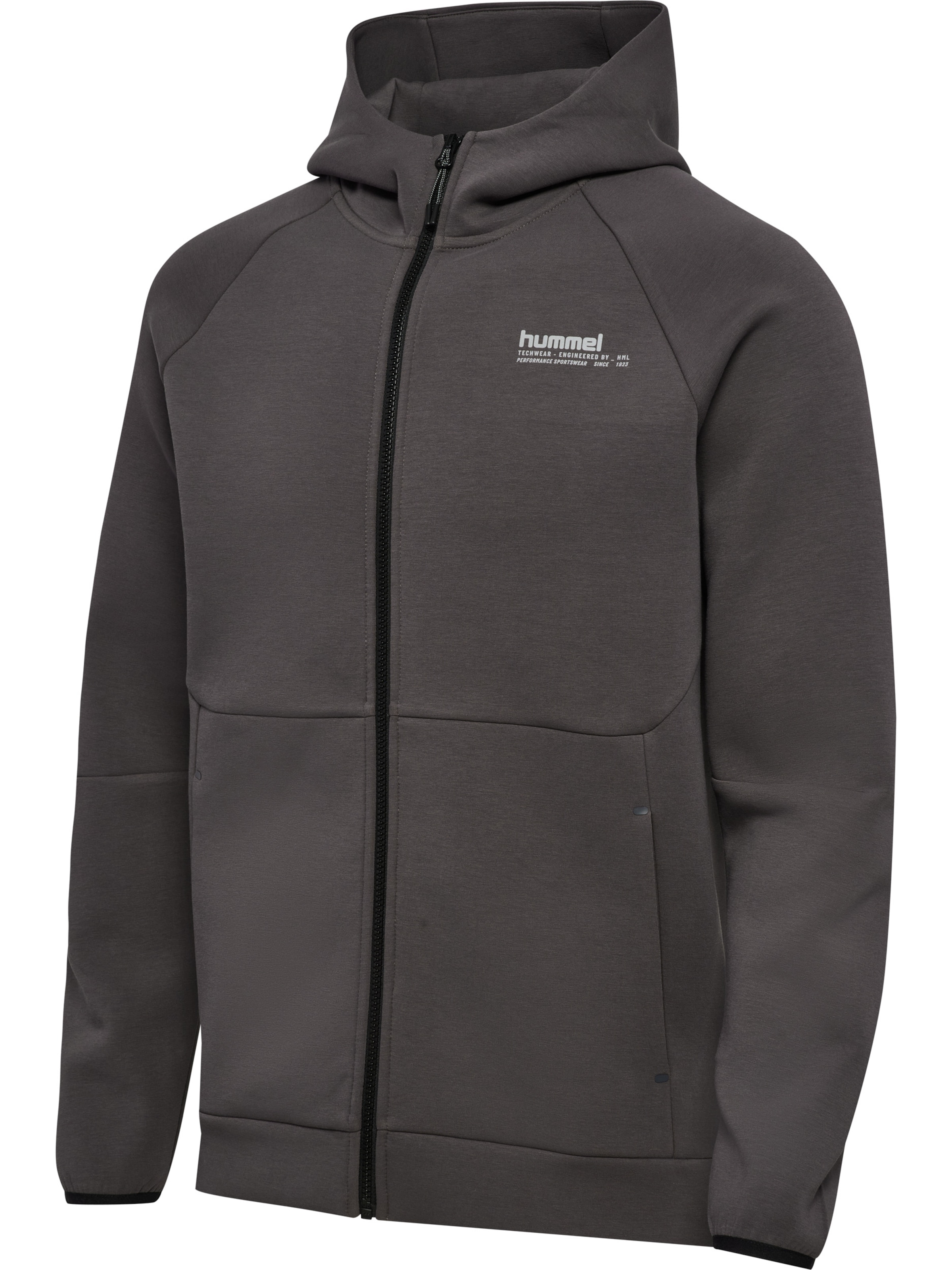 Hummel Athletic Sweatshirt 'Tech Flleece' in Brown