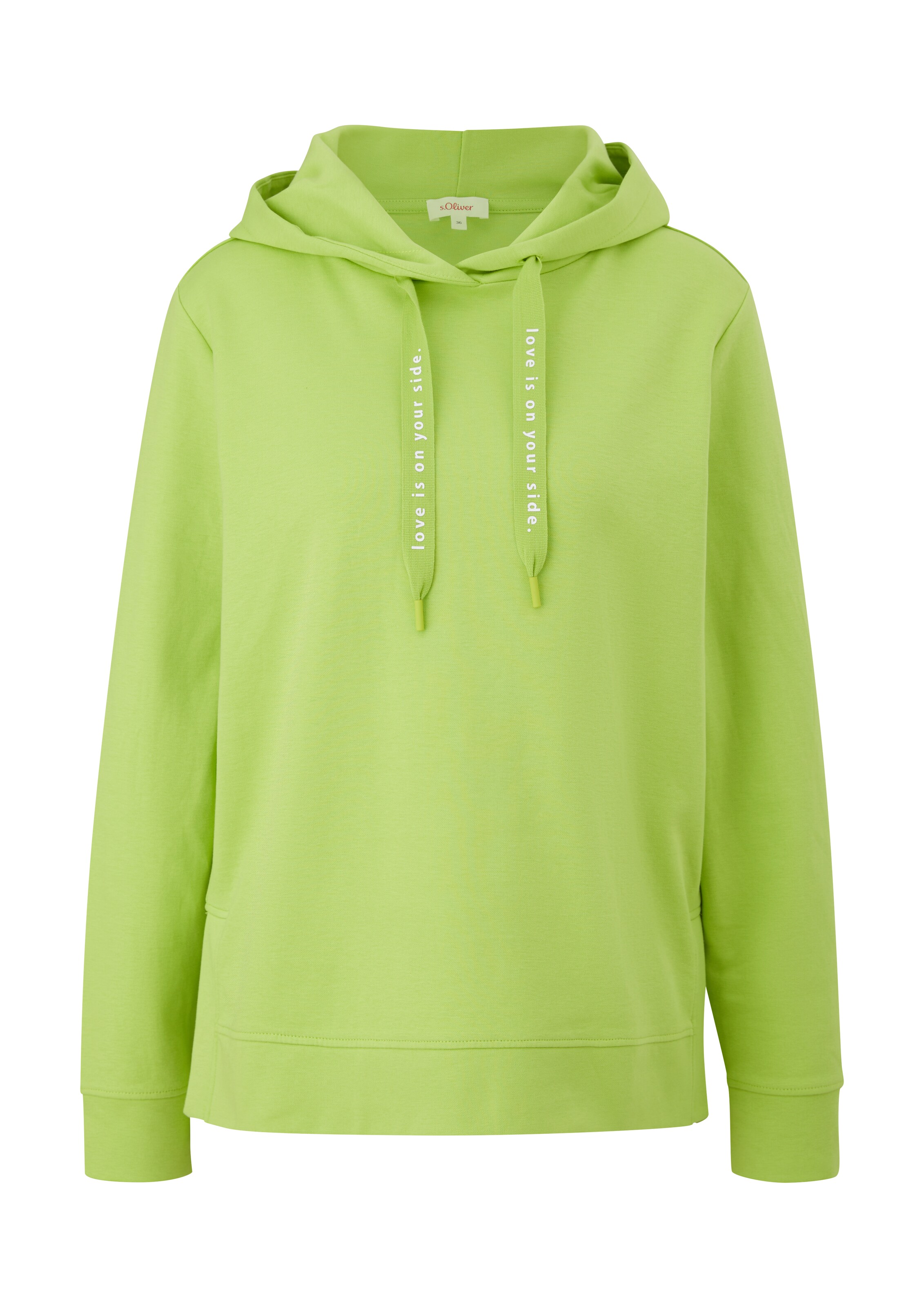s.Oliver Sweatshirt in Green: front