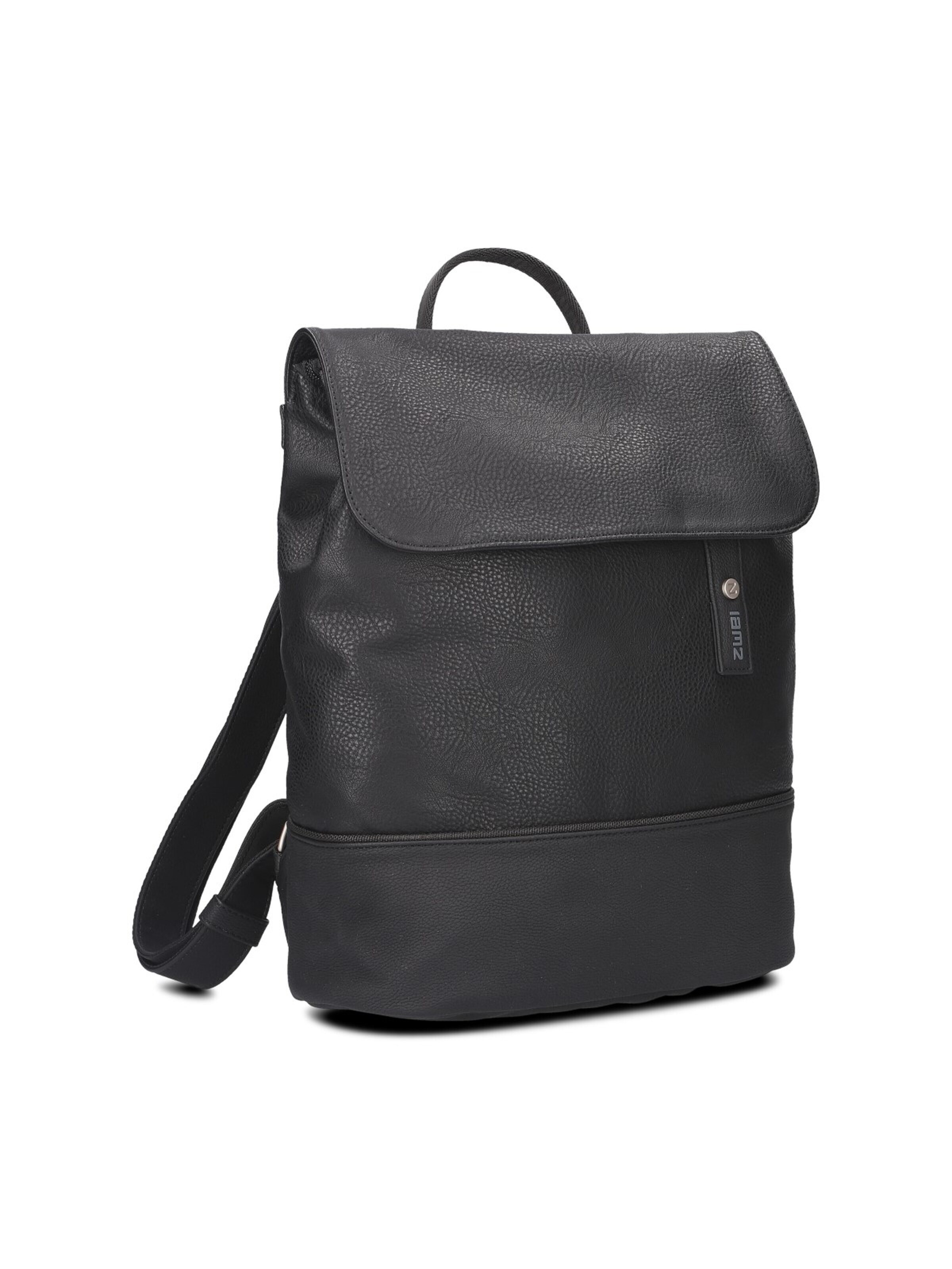 ZWEI Backpack 'JANA JR13' in Black: front