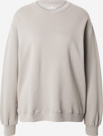 HOLLISTER Sweatshirt in Brown: front