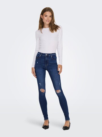 ONLY Skinny Jeans 'JOSIE' in Blauw