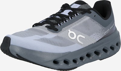 Bėgimo batai 'Cloudsurfer Next' iš On, spalva – šviesiai mėlyna / šviesiai pilka / tamsiai pilka / balta, Prekių apžvalga