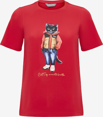 Cat e Lolette Paita 'Sport Casual Cat' värissä punainen: etupuoli