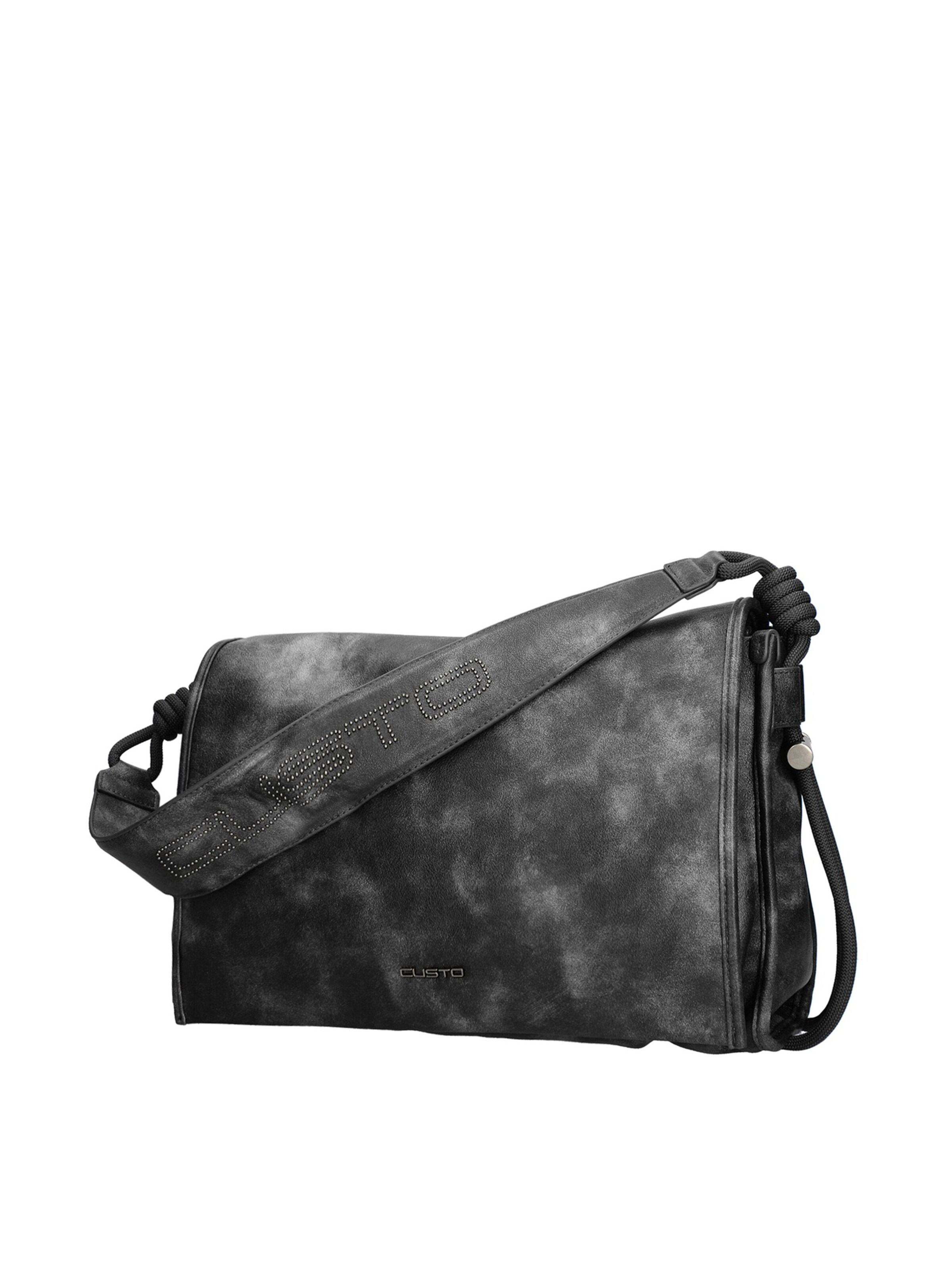 Sac bandoulière Custo Barcelona en noir : devant