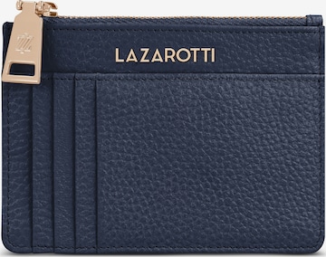 Astuccio 'Bologna' di Lazarotti in blu: frontale