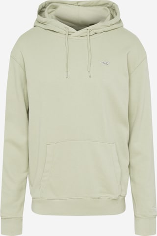 Sweat-shirt HOLLISTER en vert : devant