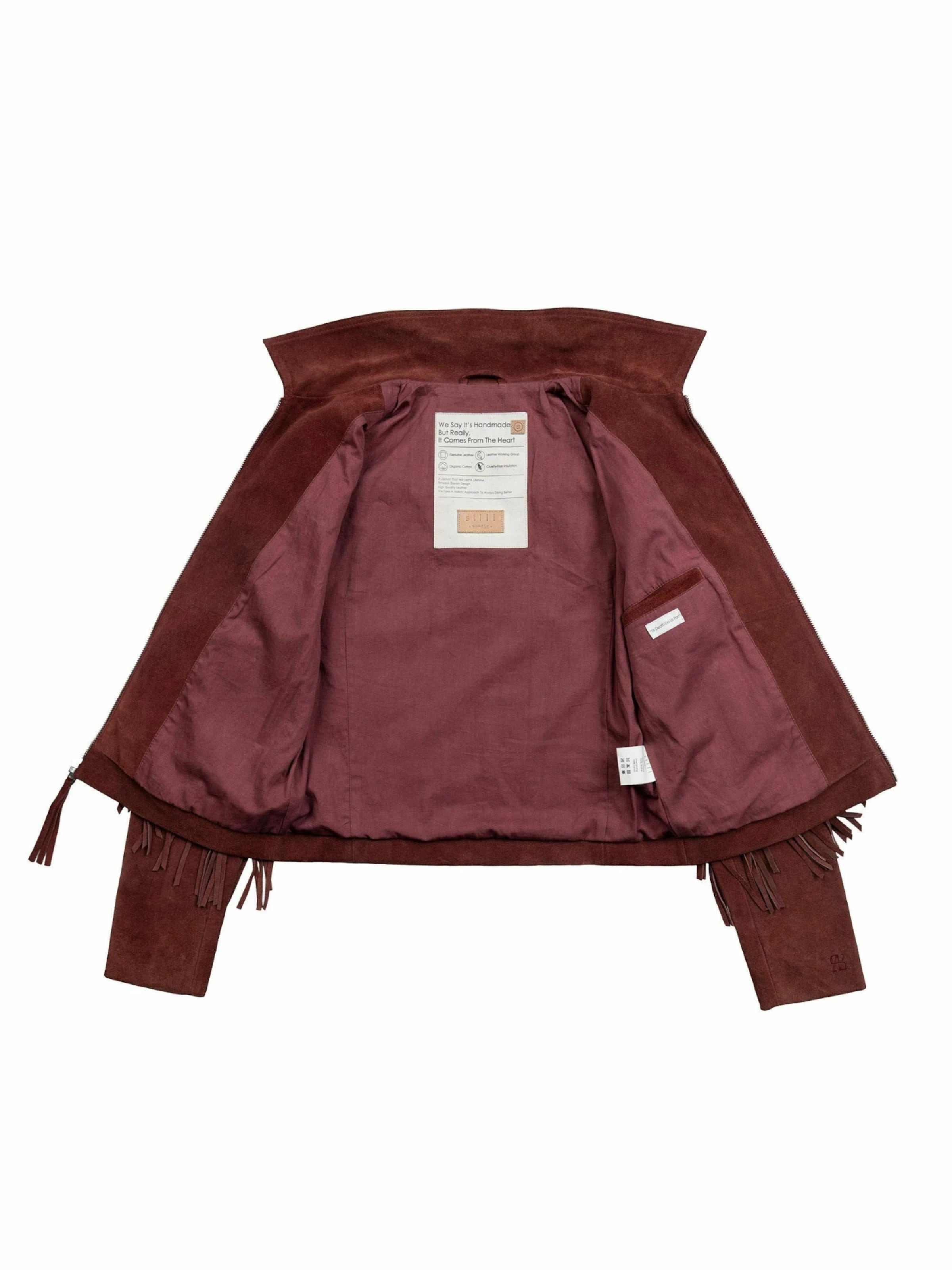 Veste mi-saison 'Janis' still Nordic en rouge