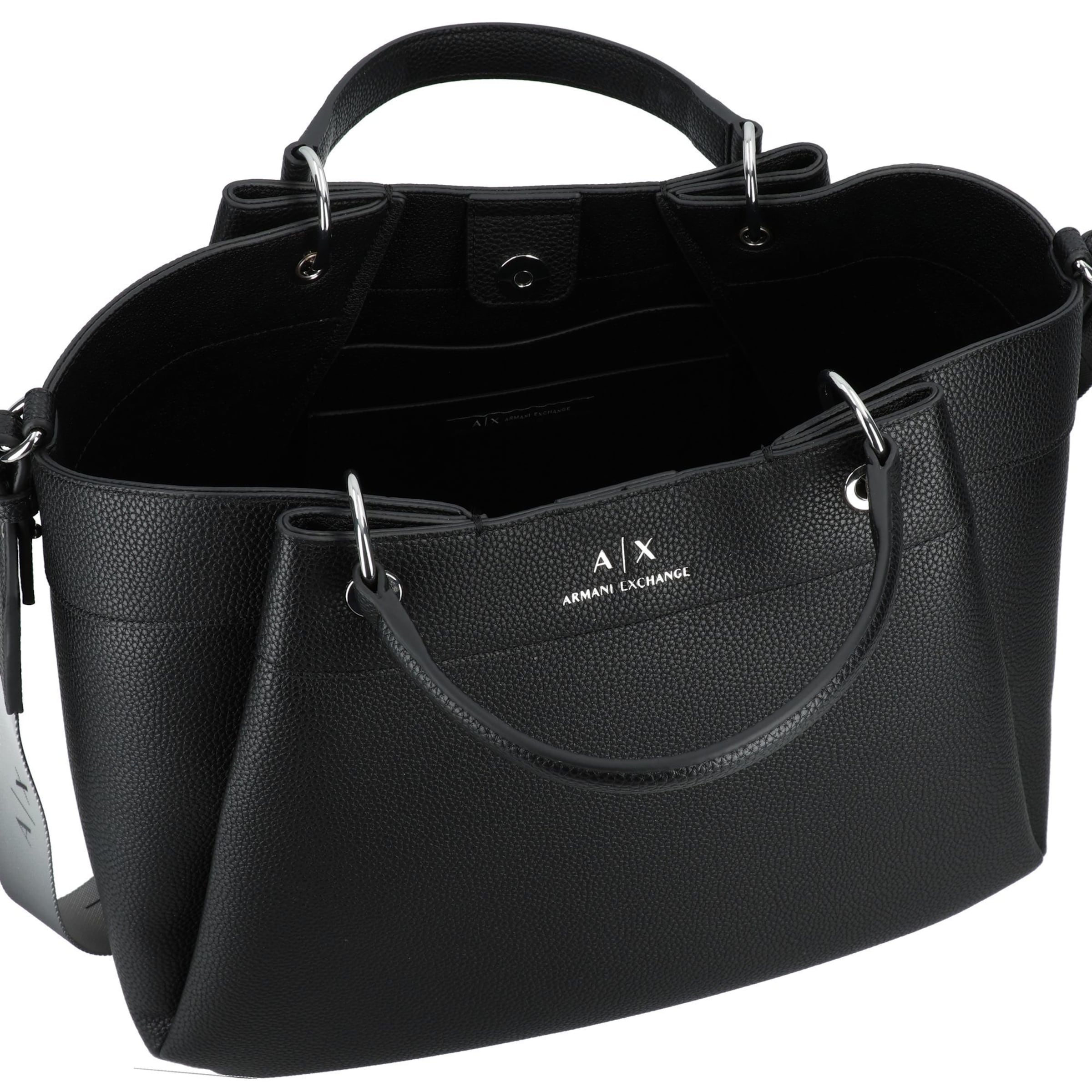 ARMANI EXCHANGE Shopper in Black