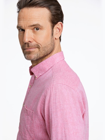 Regular fit Camicia di Jack's in rosa