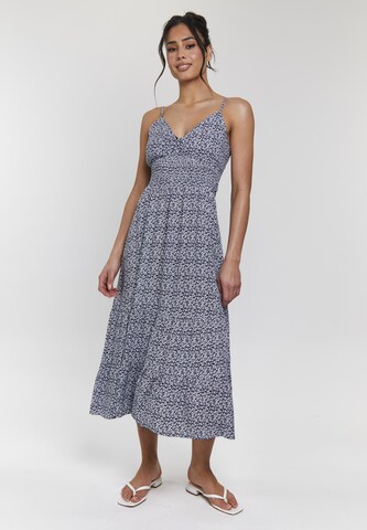 South Beach Kleid in Blau: Vorderseite