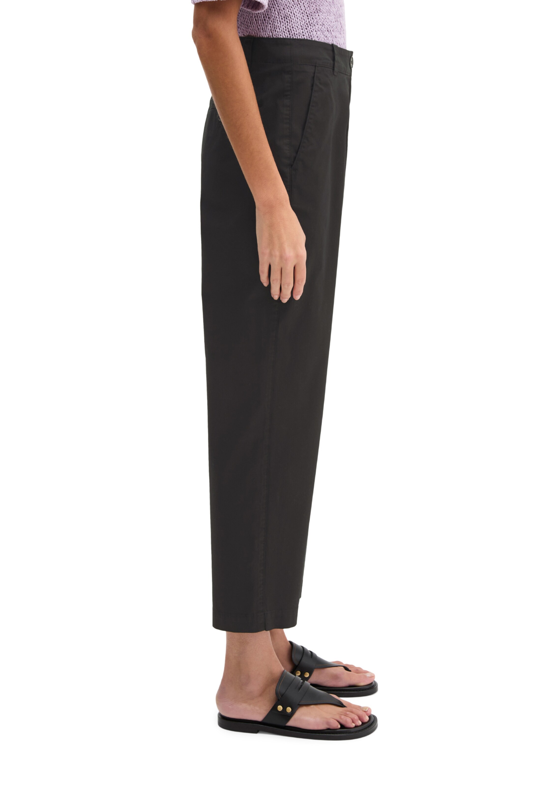 Marc O'Polo Tapered Hose 'Rimka' in Schwarz