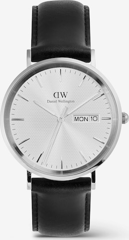 Daniel Wellington Uhr in Schwarz: Vorderseite
