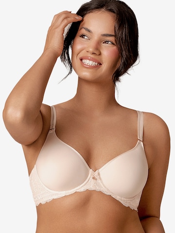 Royal Lounge Intimates Bra ' Royal Gala ' in Beige: front