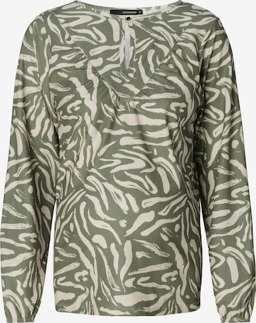 Supermom Blouse in Groen: voorkant