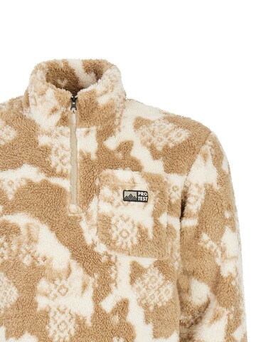 PROTEST Sportsweatshirt 'PRTKinsley' in Braun