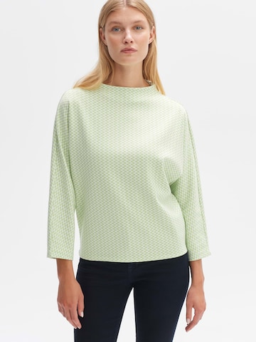 OPUS Sweatshirt 'Gillu' in Green: front