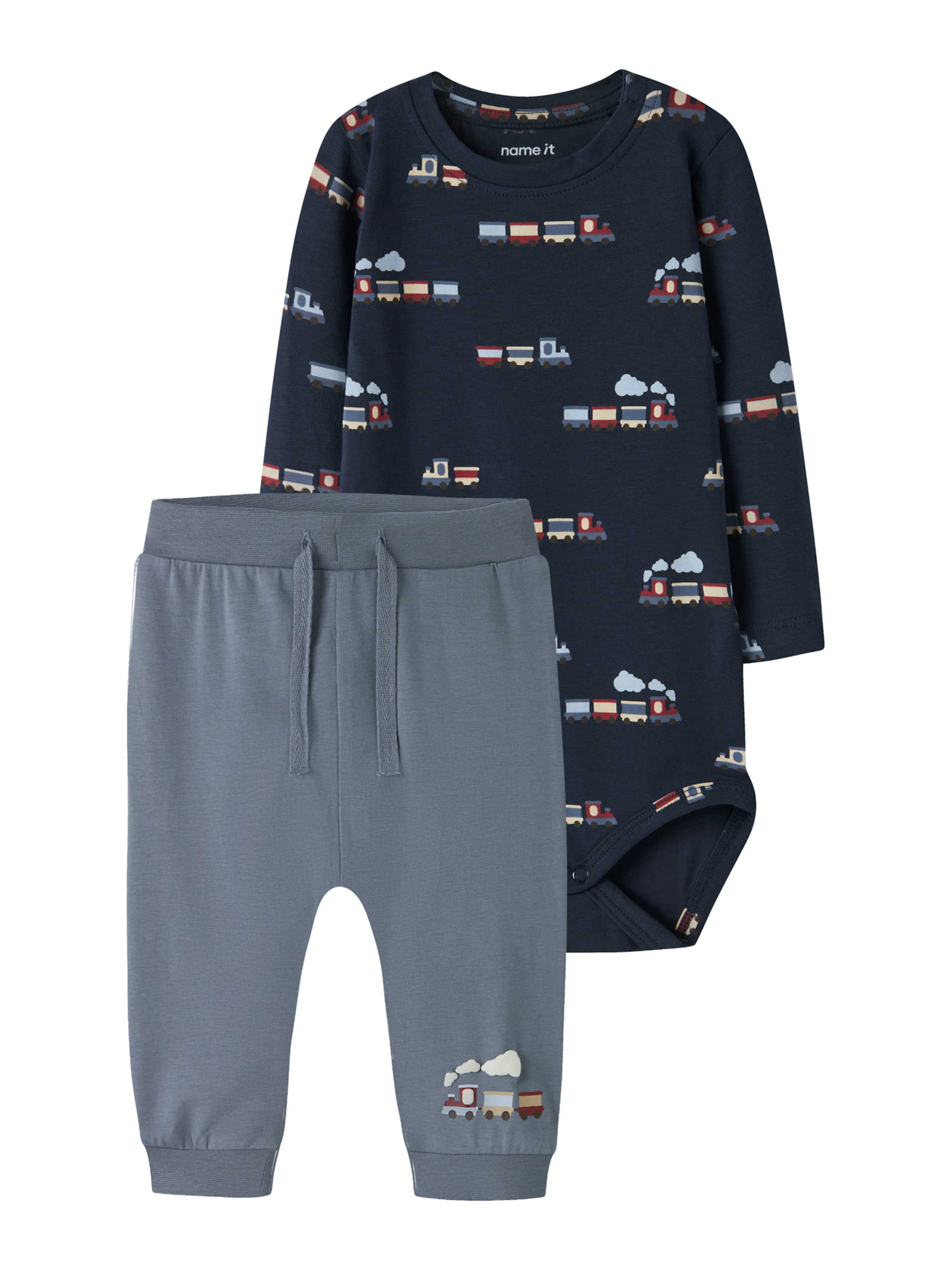 NAME IT Set 'Roels' in Blue: front