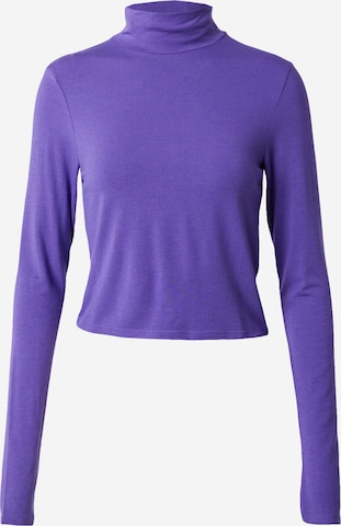 UNITED COLORS OF BENETTON - Camisa em roxo: frente